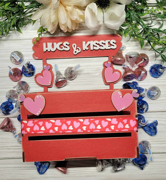 Hugs & Kisses Candy Crate Craft Kit