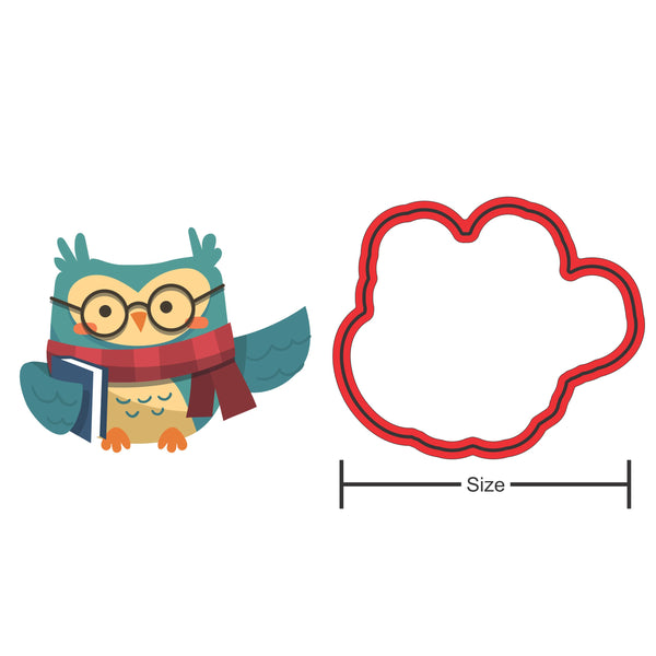 Back to School Owl Cookie Cutter