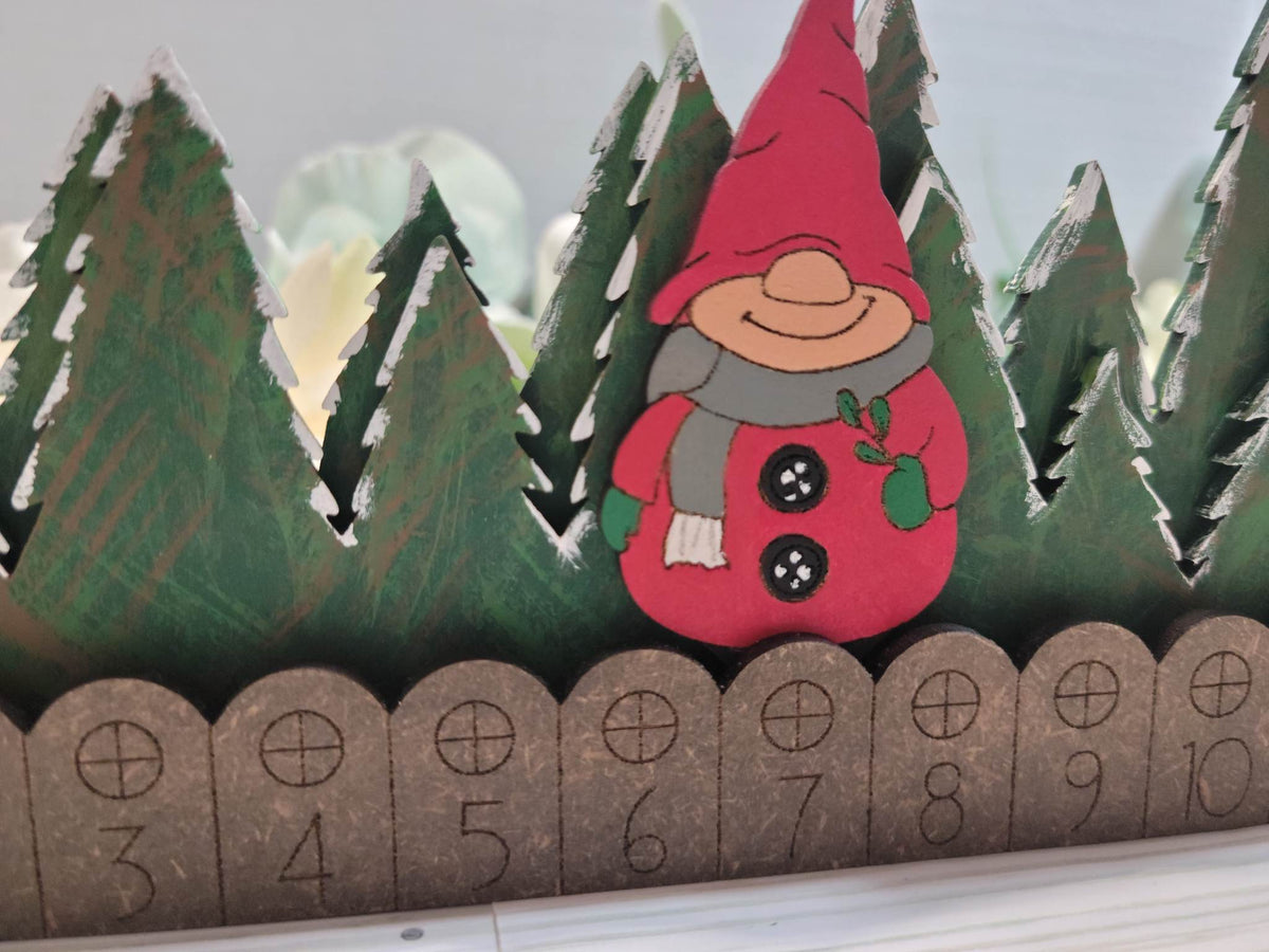 Gnome Advent Calendar CraftingShapes