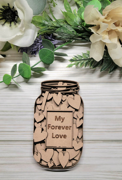 Love Mason Jar Craft Kit