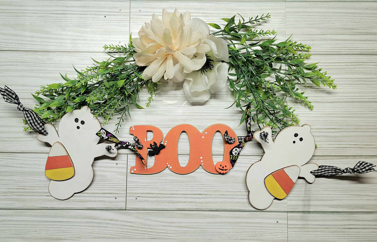 Boo Garland Craft Kit – CraftingShapes