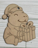 Capybara Santa Ornament Craft Kit