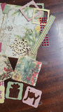 Mini Cardinal Winter Junk Journal Bundles