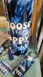 Choose Happy 20oz Stainless Tumbler Bundle