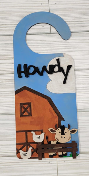 "Cow" Door Hanger Craft Kit