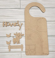 "Cow" Door Hanger Craft Kit