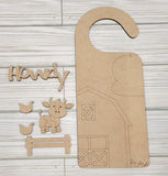 "Cow" Door Hanger Craft Kit