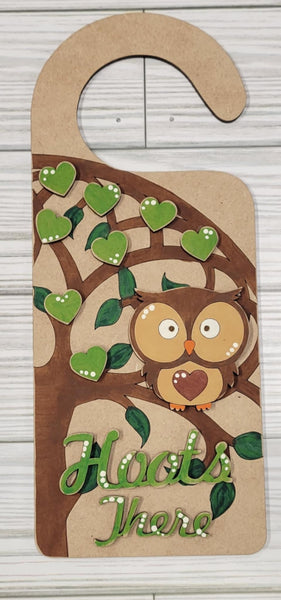 "Cute Owl" Door Hanger Craft Kit