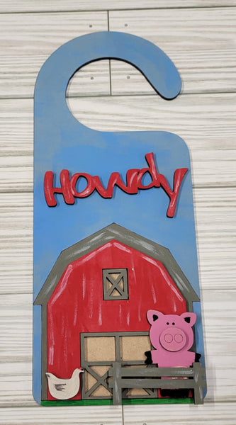 "Cute Pig" Door Hanger Craft Kit