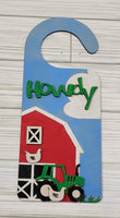 "Tractor" Door Hanger Craft Kit
