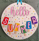 Hello Summer Popsicle Craft Kit
