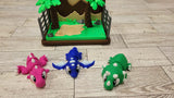 3D printed Jurassic World Set