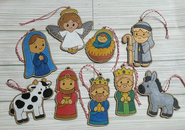 Nativity Ornament Craft Kit