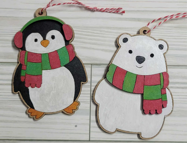 Snow Buddies Ornament Craft Kit