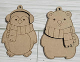 Snow Buddies Ornament Craft Kit