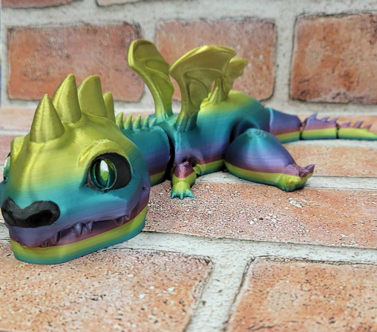 Articulated Baby Nadder Dragon Fidget Toy – CraftingShapes