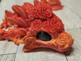 Articulated Rose Fidget Dragon