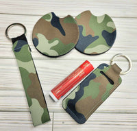 Camo Car Coaster gift Set
