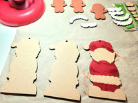 Santa and Gingerbread Man Craft Kits