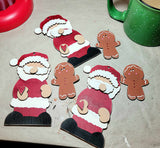 Santa and Gingerbread Man Craft Kits