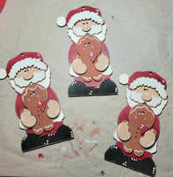 Santa and Gingerbread Man Craft Kits