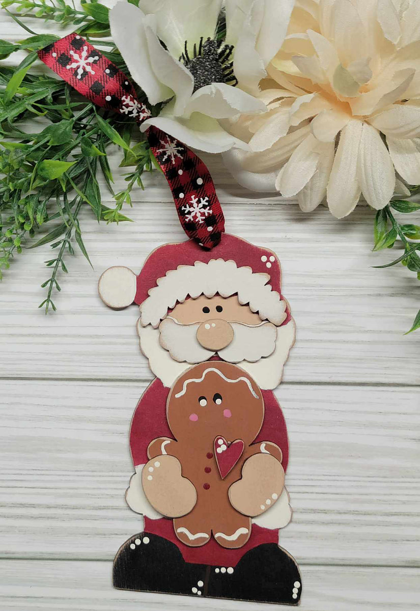 Santa and Gingerbread Man Craft Kits – CraftingShapes