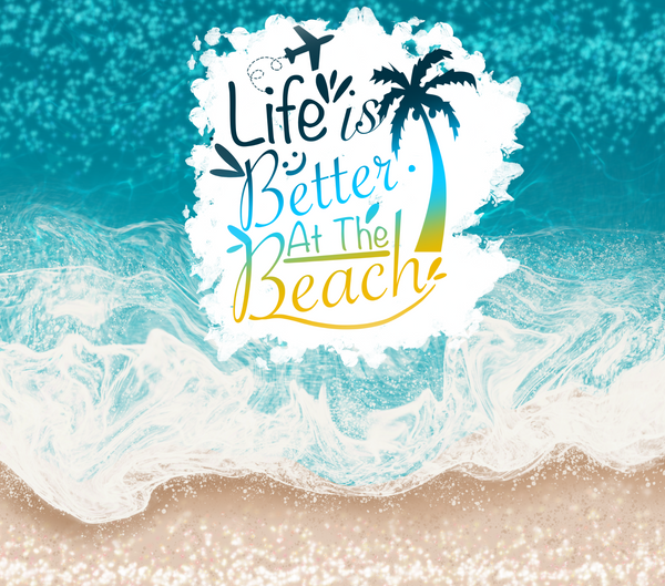 Better at the Beach 20oz Skinny Tumbler