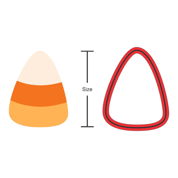Candy Corn Cookie Cutter