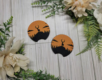 Deer Hunting Car Coaster Sets