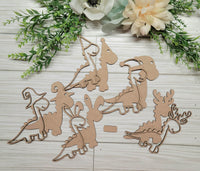 Dinosaur Tag Wood Craft Kit