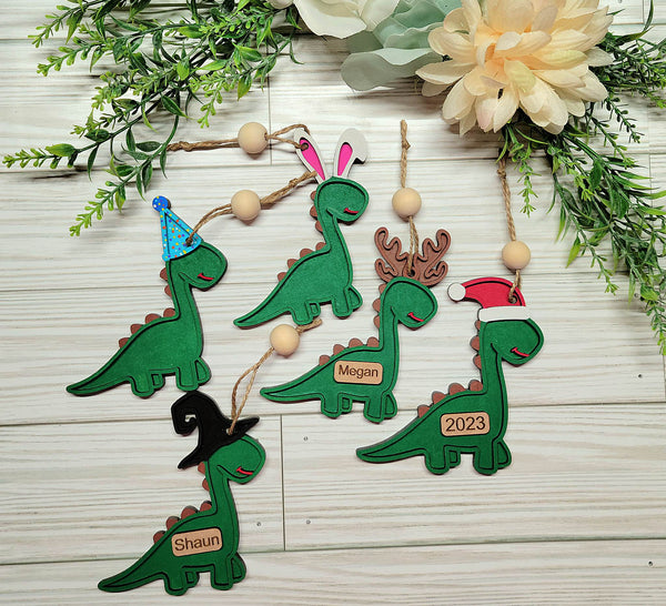 Dinosaur Tag Wood Craft Kit
