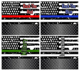 First Responders, Military, Patriotic Tumblers
