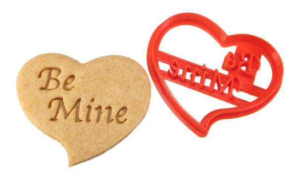 Be Mine Heart Cookie Cutter