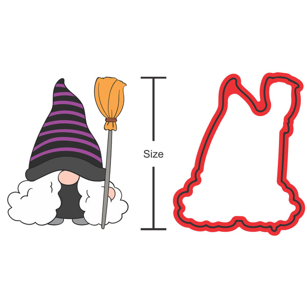 Witch Gnome Cookie Cutter