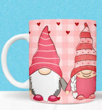 Love Gnomes couple 15oz Mug