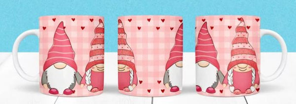 Love Gnomes couple 15oz Mug