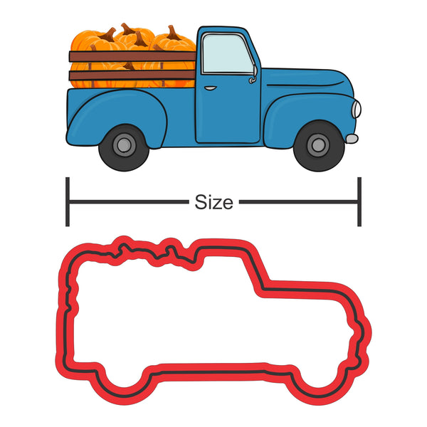 Pumpkin Truck Cookie Cutter