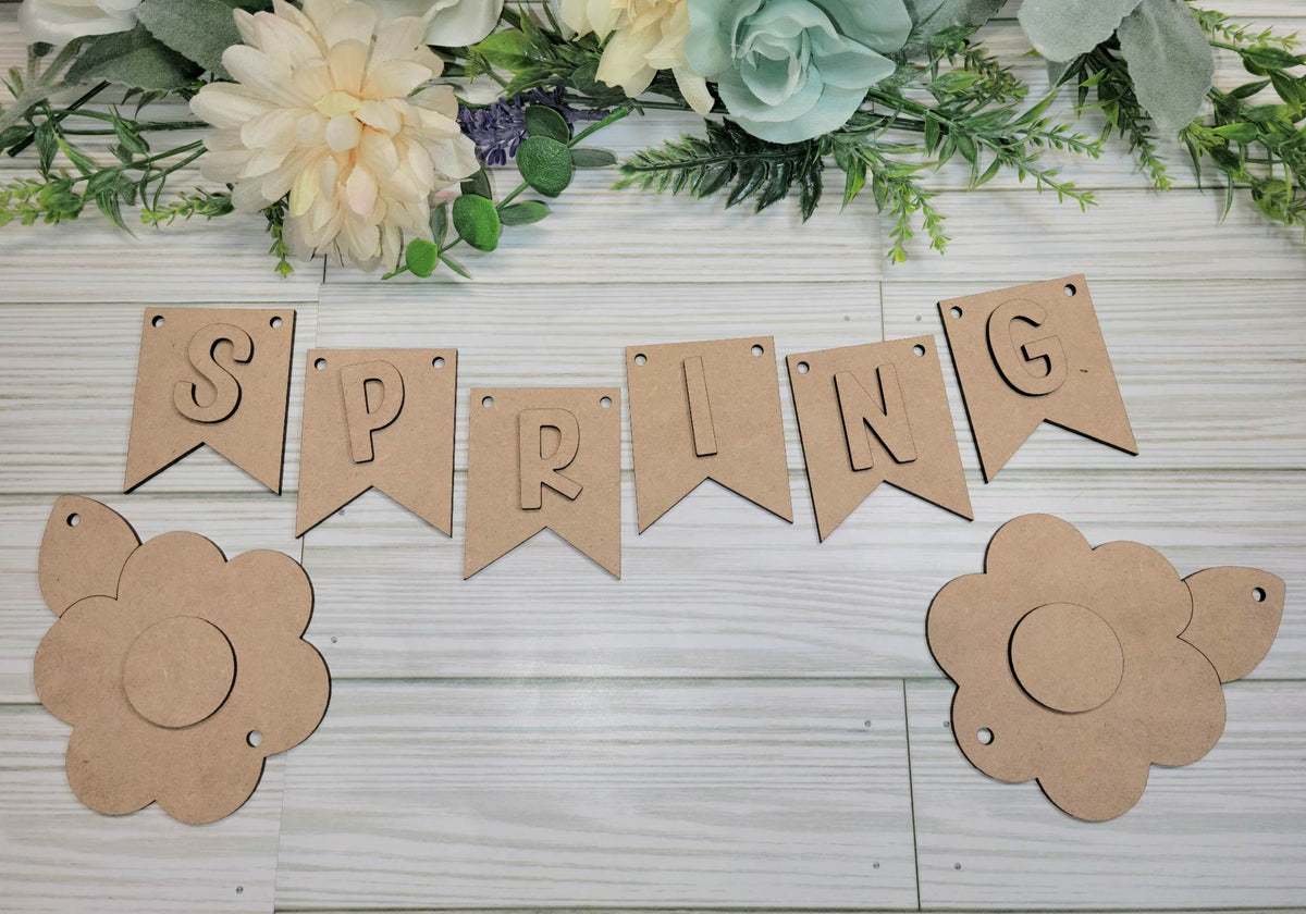 Spring Garland Craft Kit – CraftingShapes