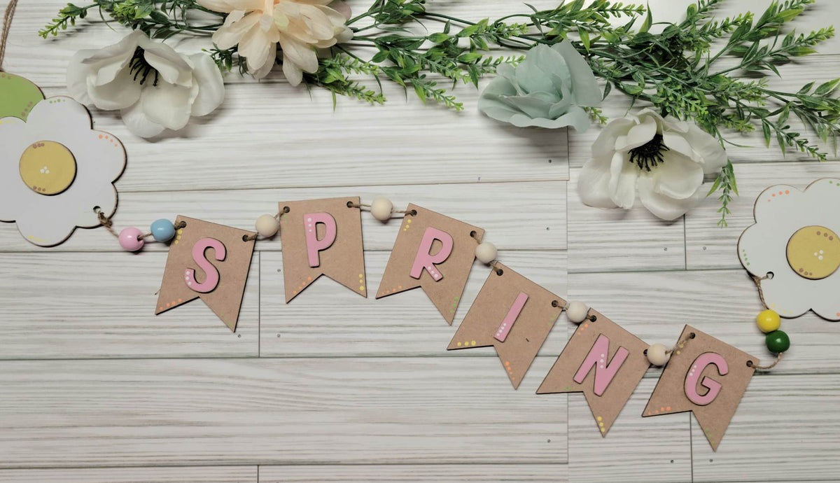 Spring Garland Craft Kit – CraftingShapes