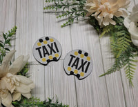 Mom's Taxi Car Coaster Set