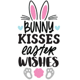 Bunny Kisses, Easter Wishes Toddler T-Shirt