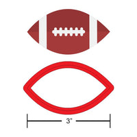 Football Cookie Cutter